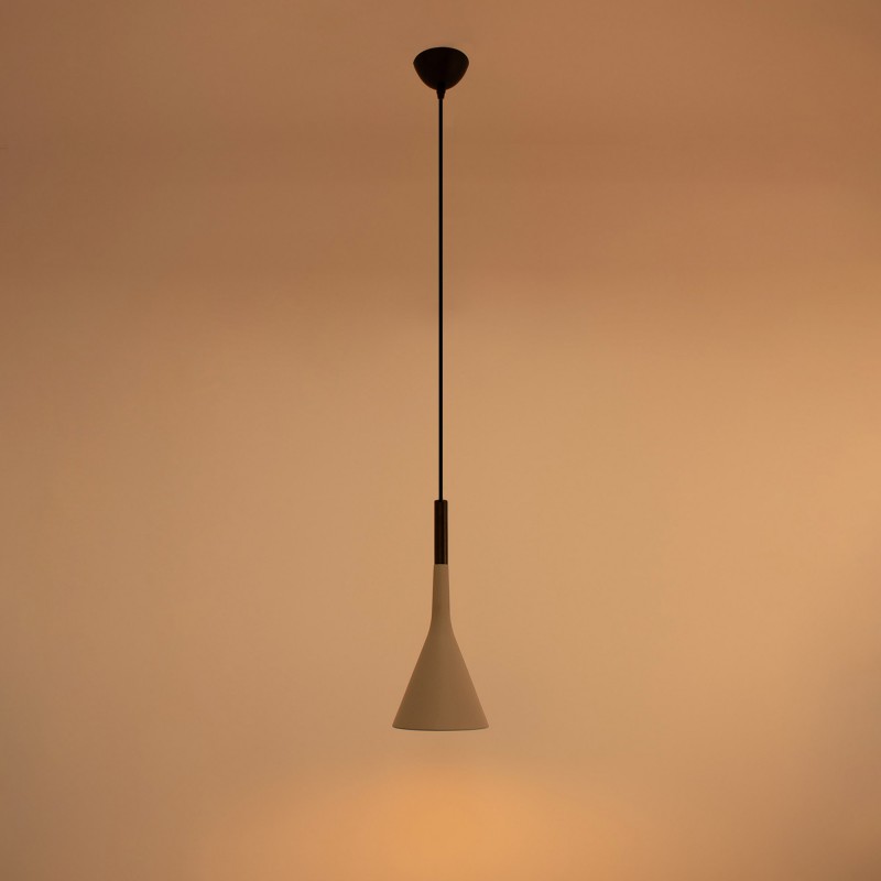 Modern pendant lamp "Calyx" - E27