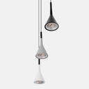 Modern pendant lamp "Calyx" - E27