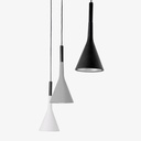 Modern pendant lamp "Calyx" - E27