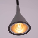 Modern pendant lamp "Calyx" - E27