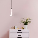 Modern pendant lamp "Calyx" - E27