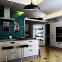 Round pendant lamp "MELA" Modern E27