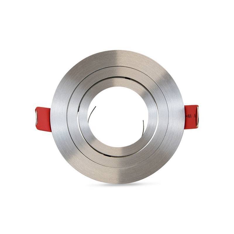 PREMIUM tilting circular downlight ring for LED GU10 bulb