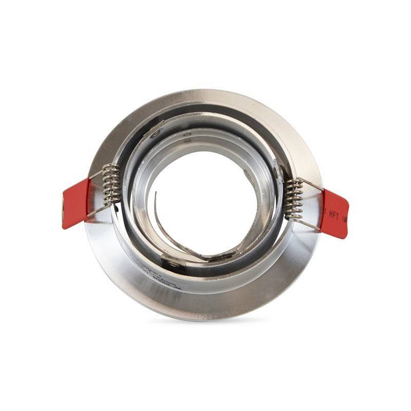 PREMIUM tilting circular downlight ring for LED GU10 bulb