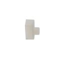 Plug for silicone flexible profile 10x18mm