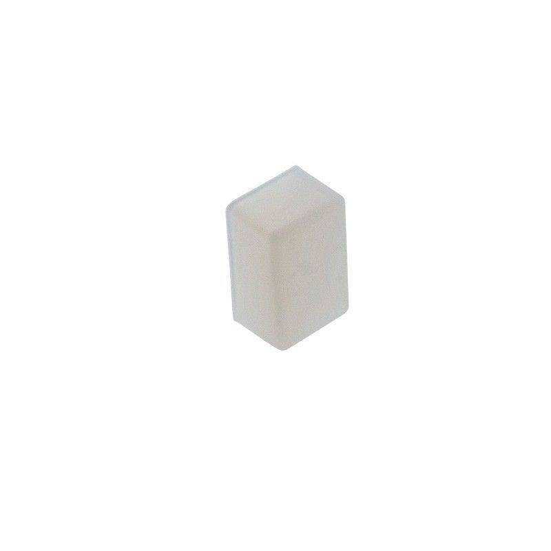 Plug for silicone flexible profile 10x18mm