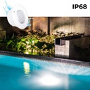 Recessed pool light niche for PAR56 bulb - IP68