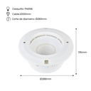Recessed pool light niche for PAR56 bulb - IP68