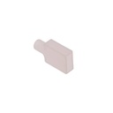 Silicone plug for flexible neon start / end 4x10mm
