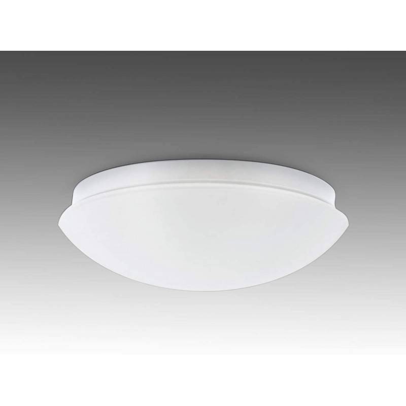 Surface mounted LED ceiling light with sensor for E27 bulb