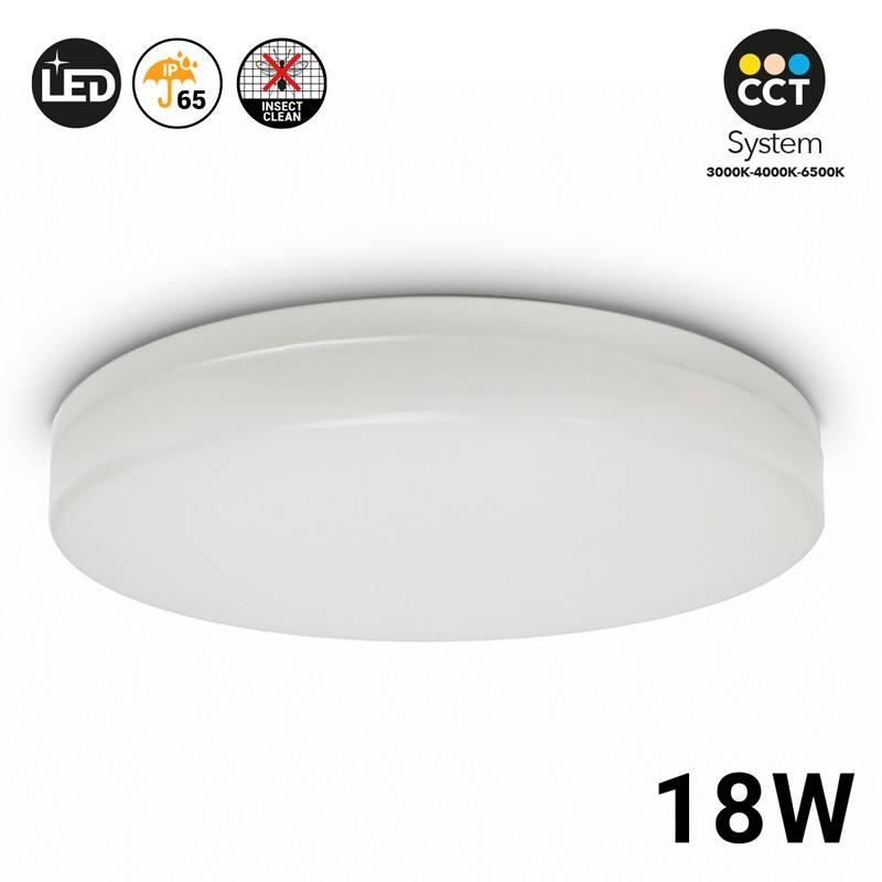 2040LM 18W IP65 circular surface mounted LED ceiling light 2040LM 18W IP65