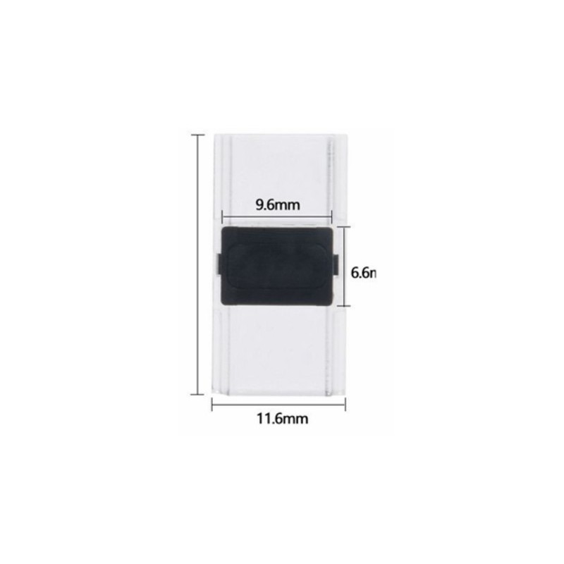Quick connector CLIP 2 pin - Strip to strip connection PCB 10mm IP20 max. 24V