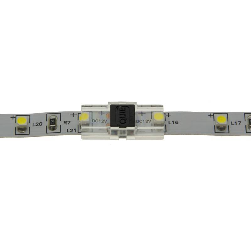 Quick connector CLIP 2 pin - Strip to strip connection PCB 8mm IP20 max. 24V