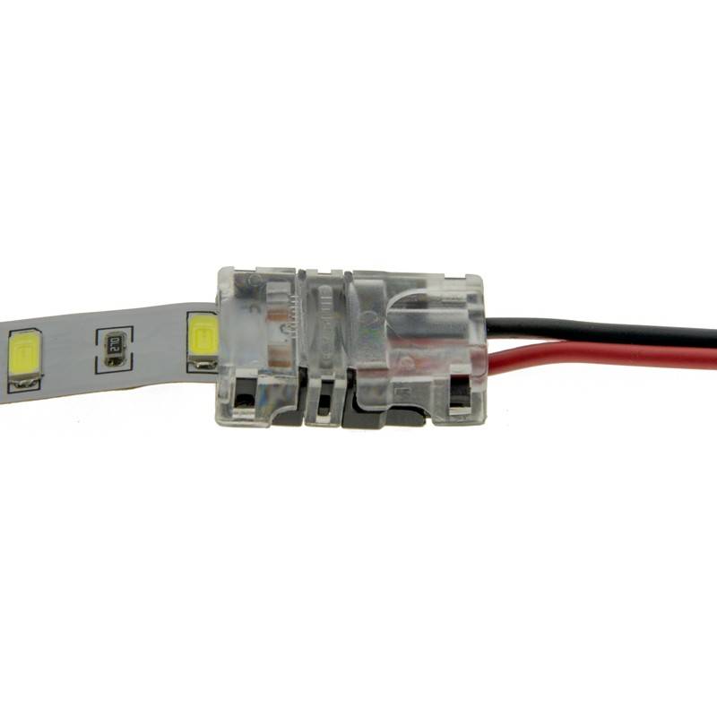 Quick connector 2 pin - Strip to cable PCB 10mm IP20 Max. 24V