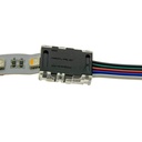Quick connector 5 pin RGBW - Strip to PCB cable 12mm IP20 Max. 24V
