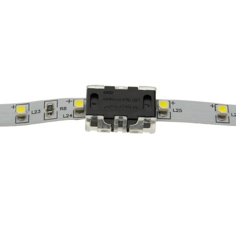 2 pin quick connector - Strip to strip connection PCB 8mm IP20 Max. 24V