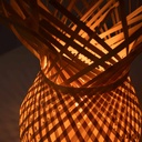 Wicker table lamp "VIMET".