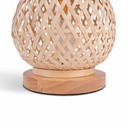 Wicker table lamp "VIMET".