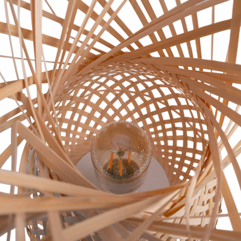 Wicker table lamp "VIMET".