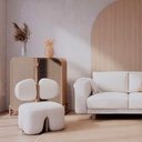 Wicker table lamp "VIMET".