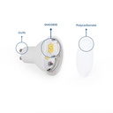 Dimmable GU10 LED bulb - 6W - 120º