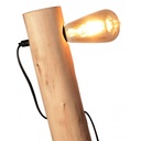 Wooden table lamp E27