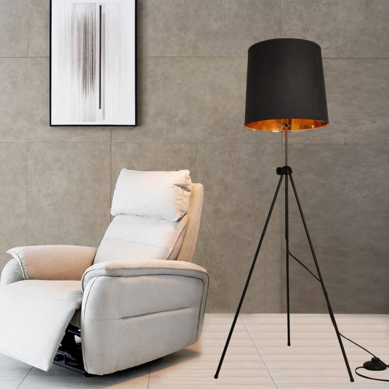 Vintage floor lamp "KAPPEN" with Tripod