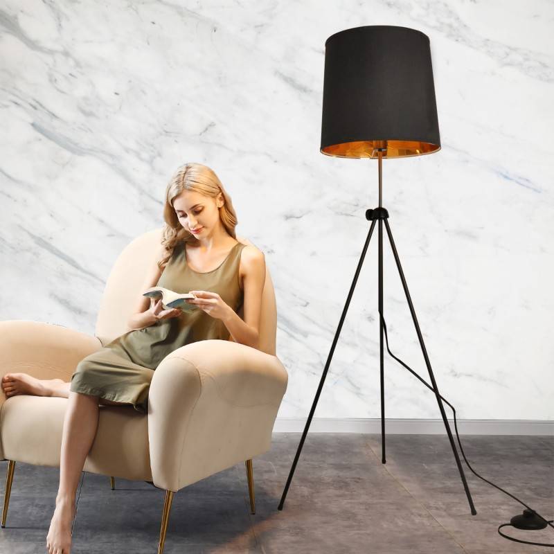 Vintage floor lamp "KAPPEN" with Tripod