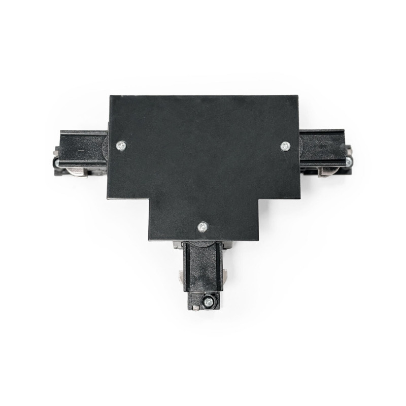 Rigid tee for recessed three-phase rail - RIGHT