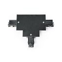 Rigid tee for recessed three-phase rail - RIGHT