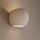 Concrete wall light "Ball" - Up & down - 1 x G9