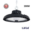 Βιομηχανική LED καμπάνα 200W - CCT - 170lm/W - Driver LIFUD - IP65 - 10 χρόνια εγγύηση