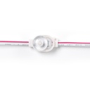 Single-color LED module for signage - 0.5W - 12V DC - IP66 - 170º