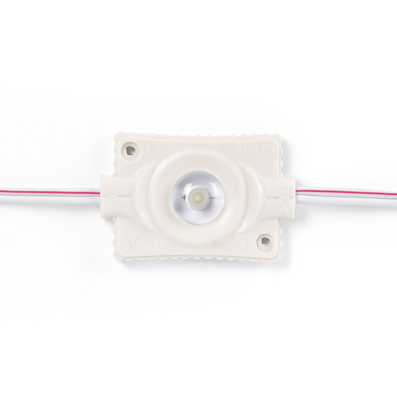 Single-color LED modules for signage - 3W - 12V - IP65 - 160º