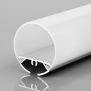 Profilo a striscia LED a sospensione - Ø30mm - Con diffusore - 2 metri