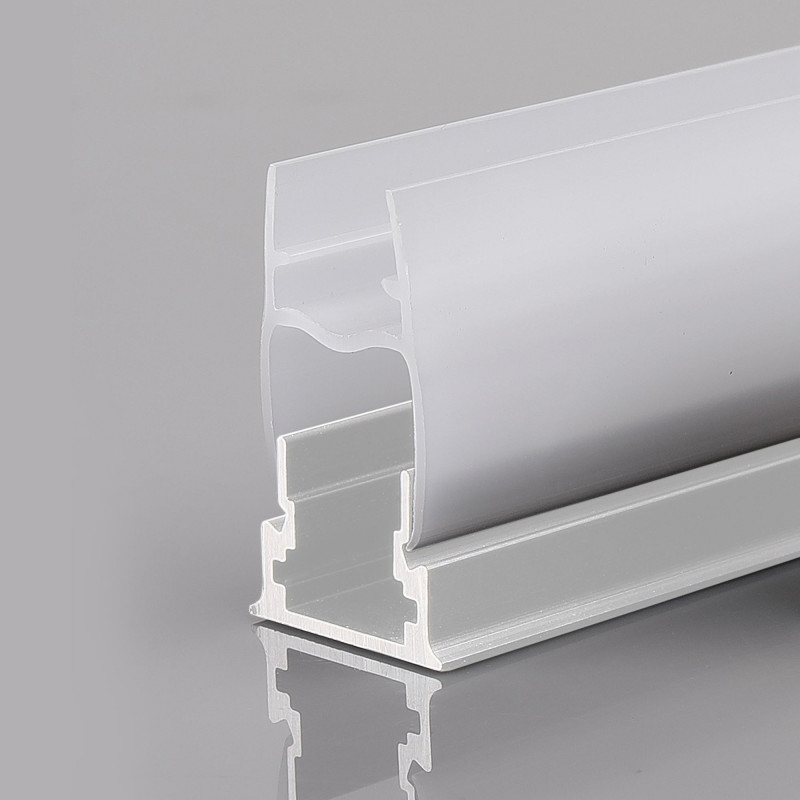 Profil med diffuser for glassverk 16x30 11mm