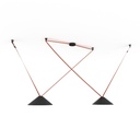 Configurable cone lamp "Axia 2" - Two 2W flat lamps + Conductive fabric strip + accessories