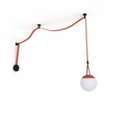 Configurable lamp "Axia 4" - KIT 12W globe lamp + Conductive fabric strip + accessories