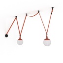 Konfigurierbare Lampe „Axia 5“ - 2 Kugellampen 12W + leitfähiges Textilband + Zubehör