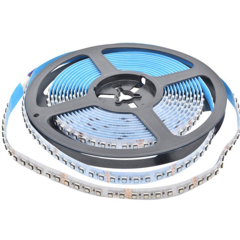 LED szalag 24V-DC 120W RGB IP20 SMD3535 PCB 12mm 5 méteres tekercs