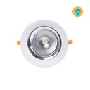 LED downlight posebno za prodavnice odeće i maloprodaju - 44W - Philips driver - Rez Ø210 mm