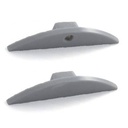 Πλευρικό κάλυμμα για προφίλ αλουμινίου 58x9mm (1τεμ.)