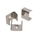 Metal clamp for fastening profiles 17X8-15
