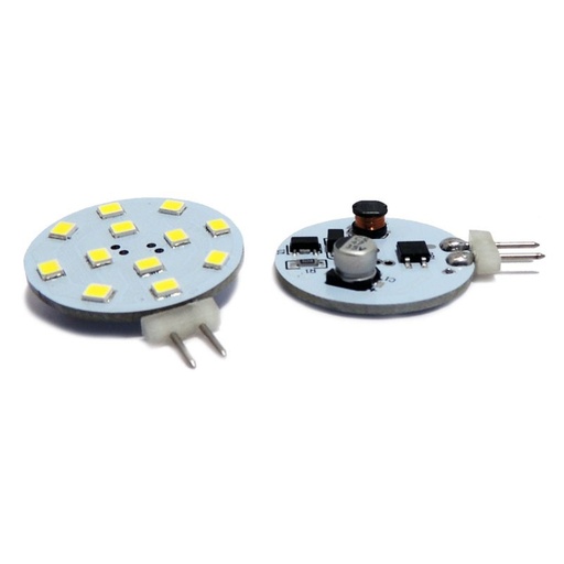 [B470AZ] LED G4 Bi-Pin 2,3W lapos izzó (Kék (használni))