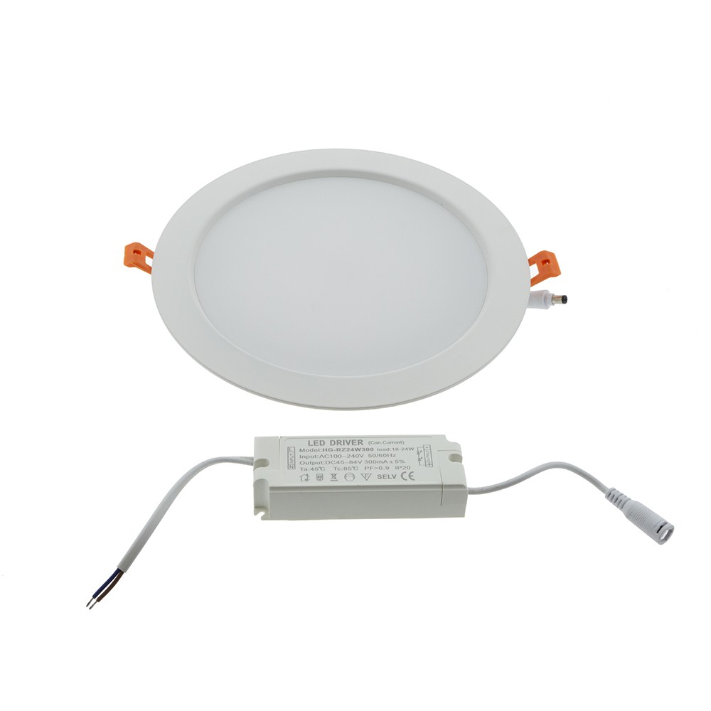 Svetilka LED okrogla vgradna 25W - Profesionalna raba - Ø190 mm