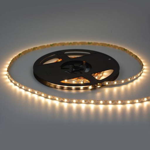 [B1522BC] LED-remsa 12V-DC 30W 6mm Zig Zag IP20 (SMD2835 60ch/m) Rulle 5 meter (3000ºK (använda))
