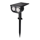 Utendørs LED sollys med stikk - 1W - IP65