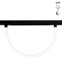 Flexible LED neon for magnetic rail 360º - 48V DC- Ø30mm - 24W/m - 1 meter - 336ch/m