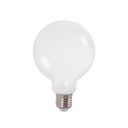 Decorative LED globe bulb "Milky" - E27 G125 - 6W - 3000K
