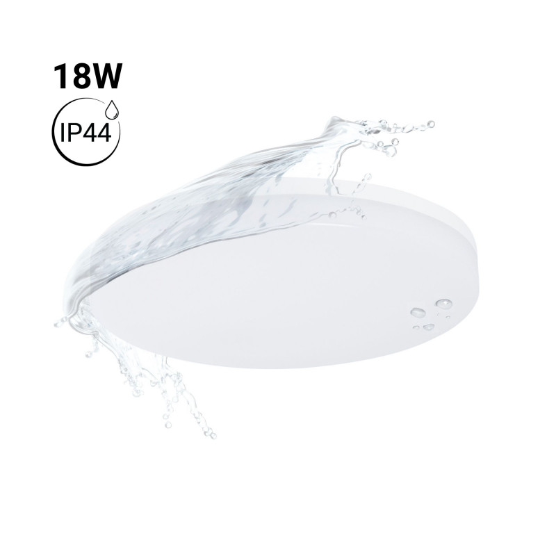 Stropní LED panel 18W - IP44 - Ø26 cm